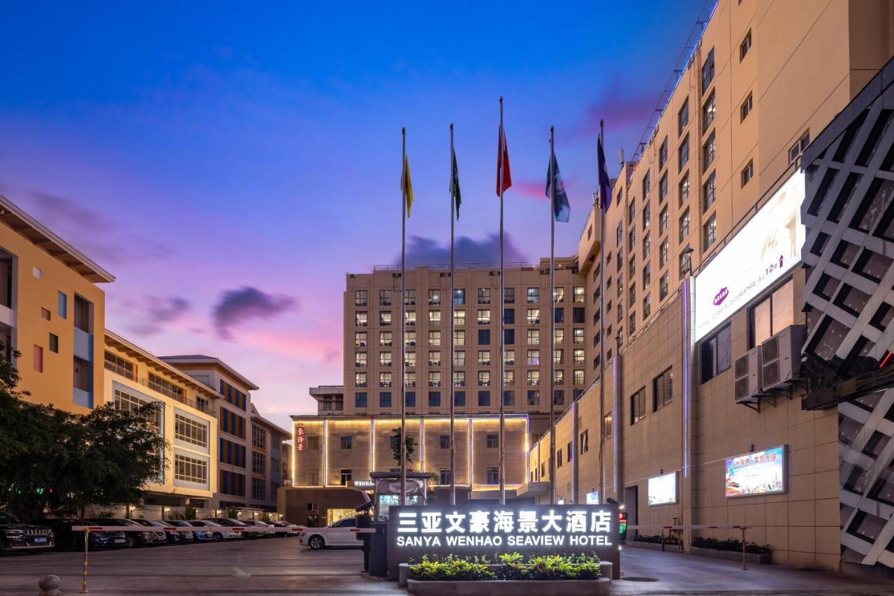 Wenhao Seaview Hotel Санья Экстерьер фото