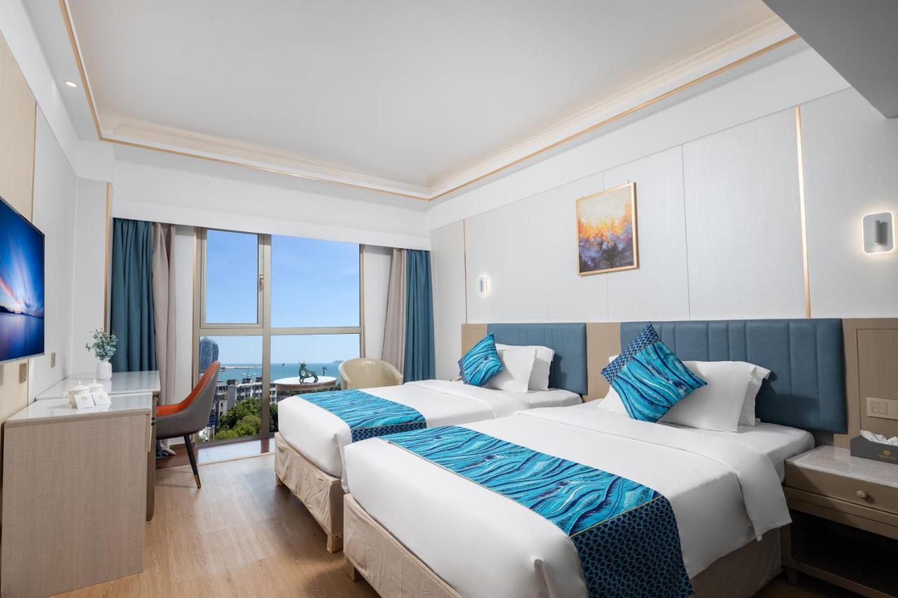 Wenhao Seaview Hotel Санья Экстерьер фото